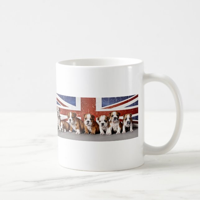 Hundewelpen Kaffeetasse (Rechts)