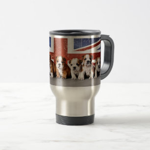 Hundewelpen Reisebecher