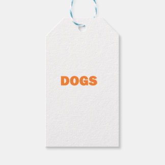 HUNDEWort in Gelb Geschenkanhänger
