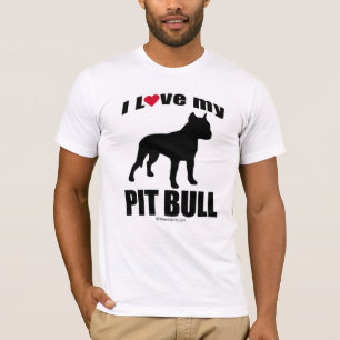 "HUNDEzucht" - GRUBE BULL - "ICH LIEBE MEINE GRUBE T-Shirt