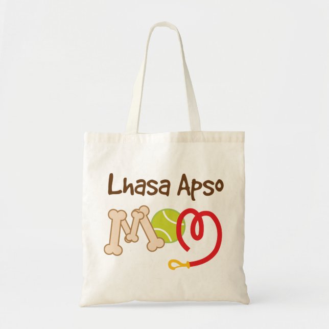Hundezucht-Mama-Geschenk Lhasas Apso Tragetasche (Vorne)