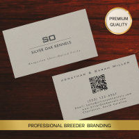 Hundezüchter QR-Code & Zwinger-Monogramm