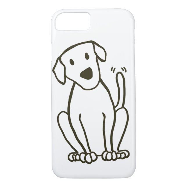 HundiPhone 7 Fall - Labrador-Liebe Case-Mate iPhone Hülle (Rückseite)