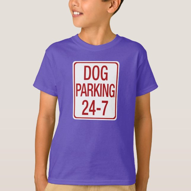 Hundparkplatz T-Shirt (Vorderseite)