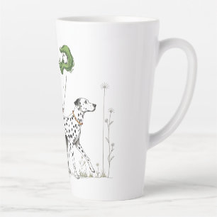 Hundspaziergang Milchtasse