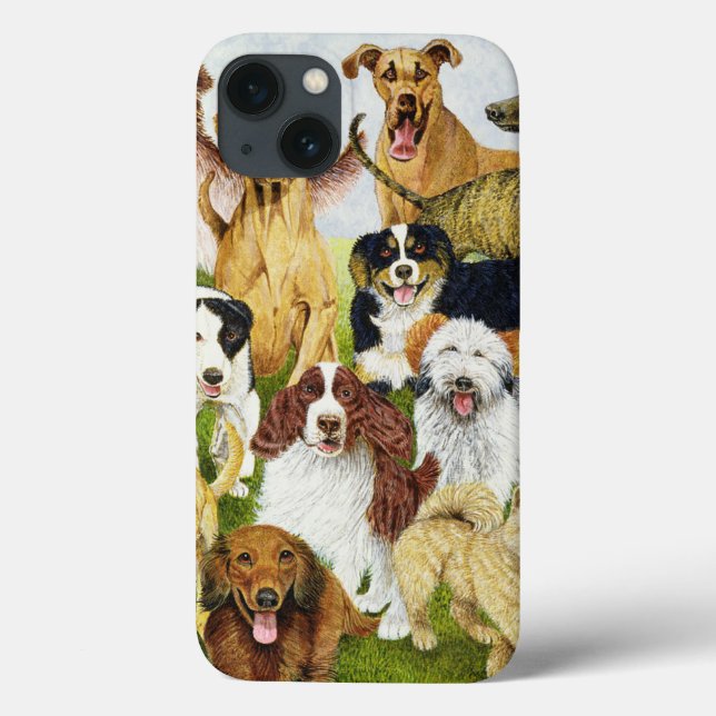 Hundstage Case-Mate iPhone Hülle (Rückseite)