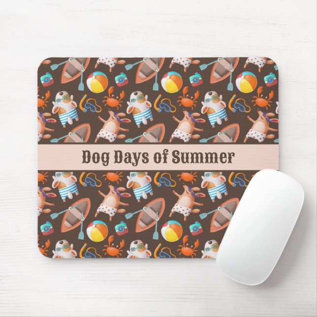 Hundstage des Sommers Mousepad (Mit Mouse)