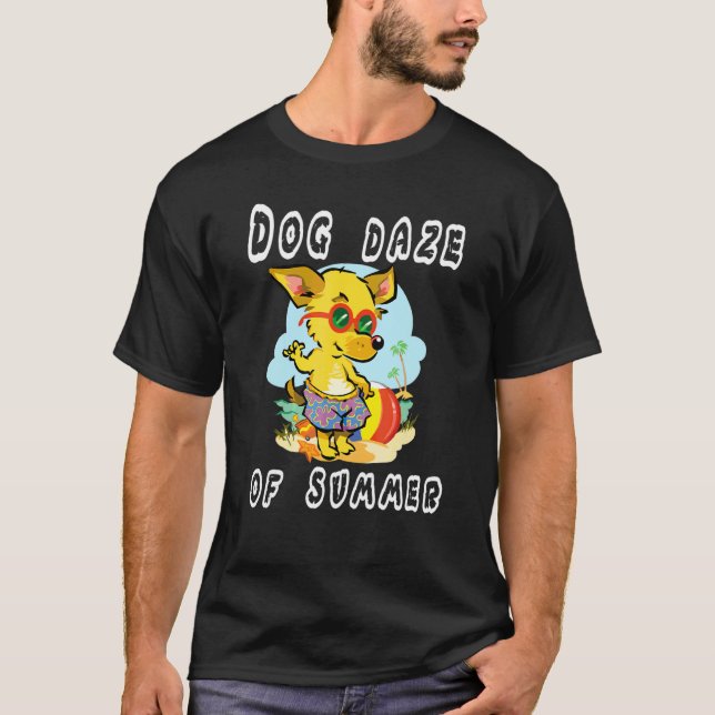 Hundstage des Sommers T-Shirt (Vorderseite)