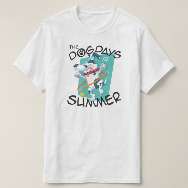 Hundstage: Unisexwertt-stück T-Shirt (Design vorne)