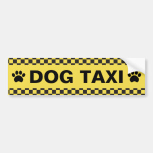 Hundtaxi Autoaufkleber