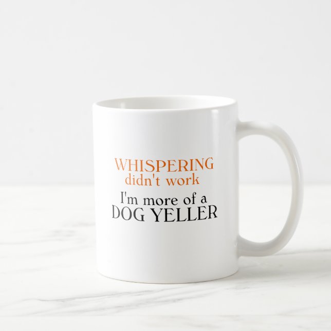 HundYeller T - Shirts und Geschenke Kaffeetasse (Rechts)