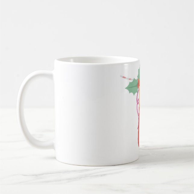 Hung Christmas Strumpf Kaffeetasse (Links)