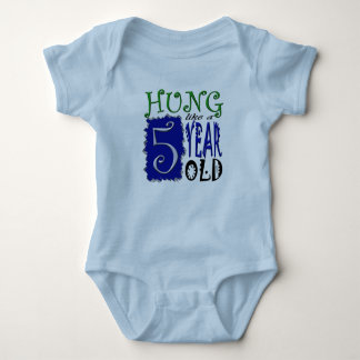 Hung mögen ein 5-Jähriges Baby Strampler