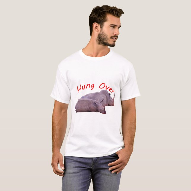 Hung Over-Mens-T - Shirt (Vorne ganz)