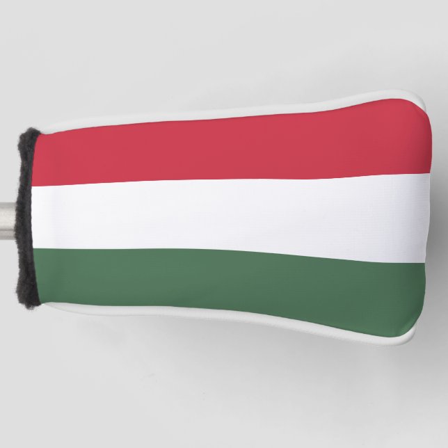 Hungarian flag golf headcover (Vorderseite)