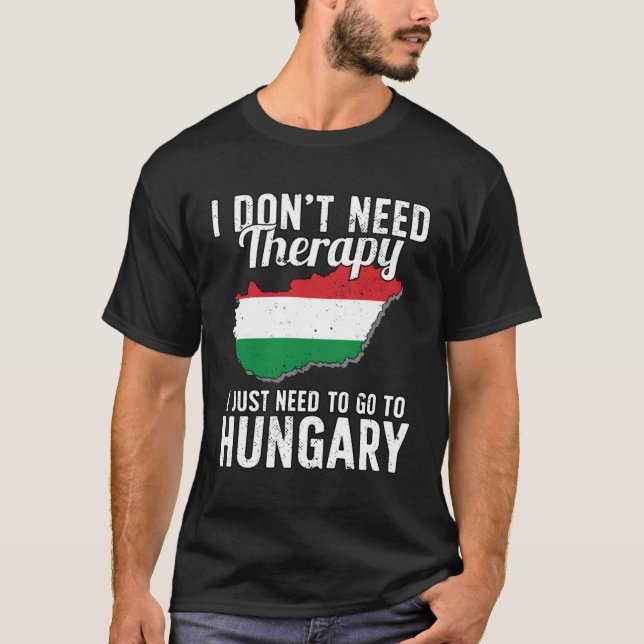 Hungarian Flag I Hungary Flag I Vacation  I Hungar T-Shirt (Vorderseite)