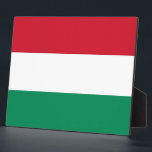 Hungarian Flag Platte Fotoplatte<br><div class="desc">Awesome Platte with Flag of Hungary. This product customizable.</div>