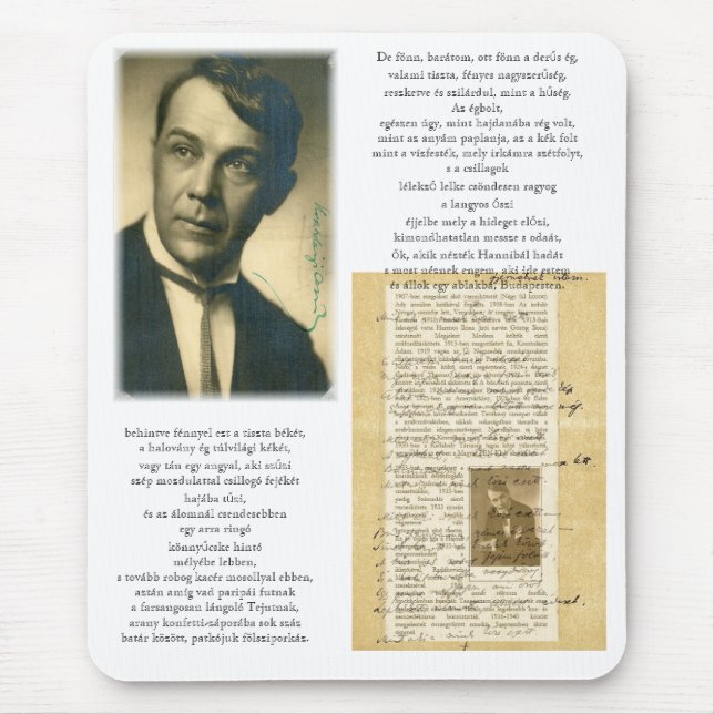 Hungarica Reihe 1 Mousepad (Vorne)