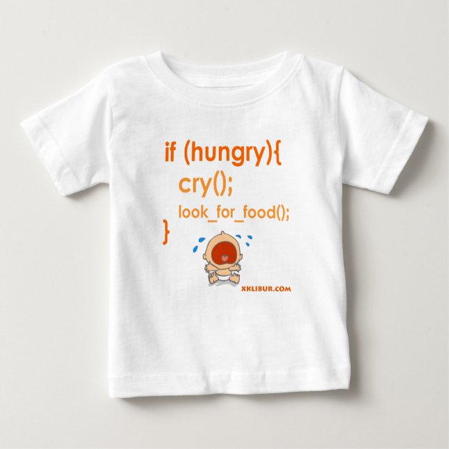 Hunger Baby T-shirt (Vorderseite)