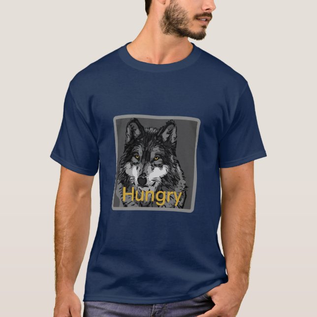 Hunger - Der dunkle T - Shirt der Männer  (Vorderseite)