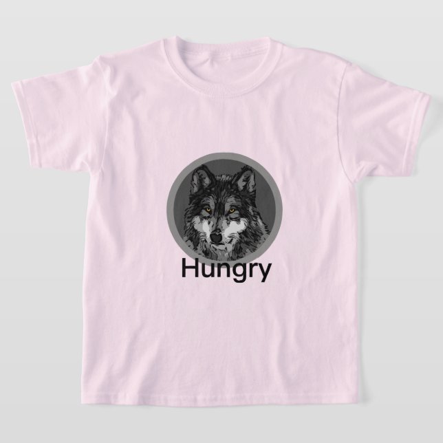 Hunger - Der grundlegende T - Shirt von Kindern (Ablage )