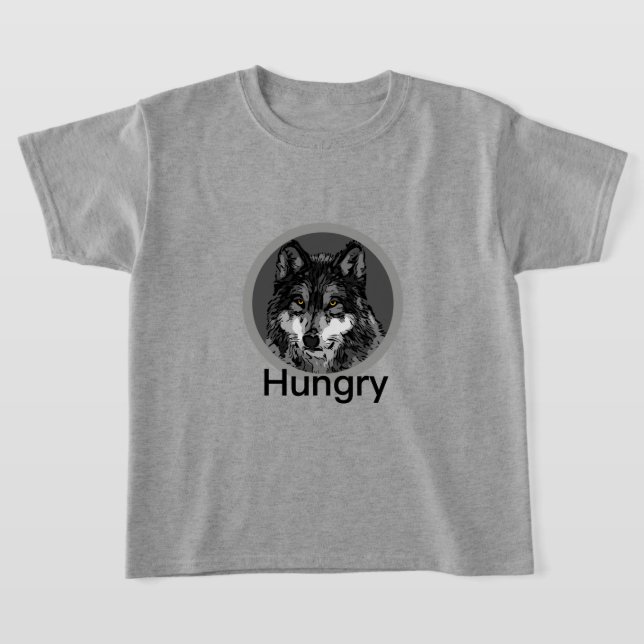 Hunger - Der grundlegende T - Shirt von Kindern (Ablage )