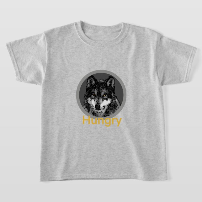 Hunger - Der grundlegende T - Shirt von Kindern (Ablage )