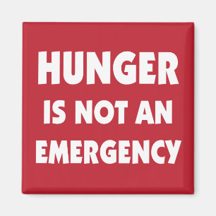 Hunger ist keine besonders gesunde Ernährung Magnet