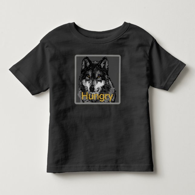 Hunger - Kleinkind Fine Jersey T - Shirt  (Vorderseite)