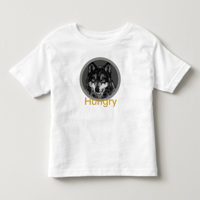 Hunger - Kleinkind Fine Jersey T - Shirt  (Vorderseite)