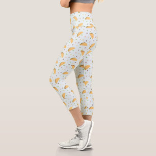 Hunger nach dem Muster von Tacos Capri Leggings