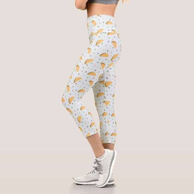 Hunger nach dem Muster von Tacos Capri Leggings (Links)