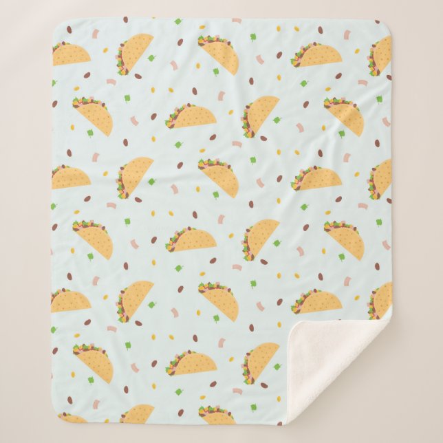Hunger nach dem Muster von Tacos Sherpadecke (Vorderseite)