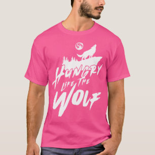 Hunger wie der Wolf Animal Wild Howling Moon T-Shirt