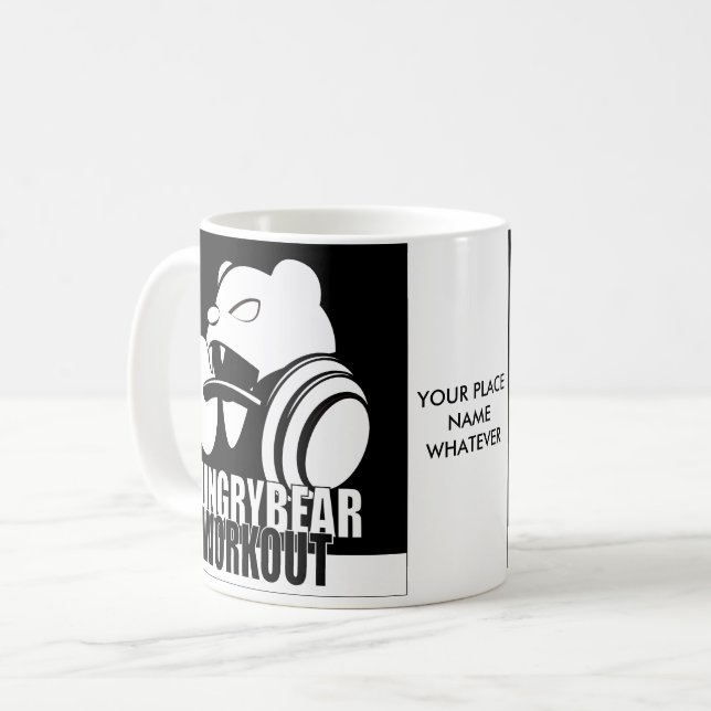 Hungerbär Tasse (Vorderseite Links)