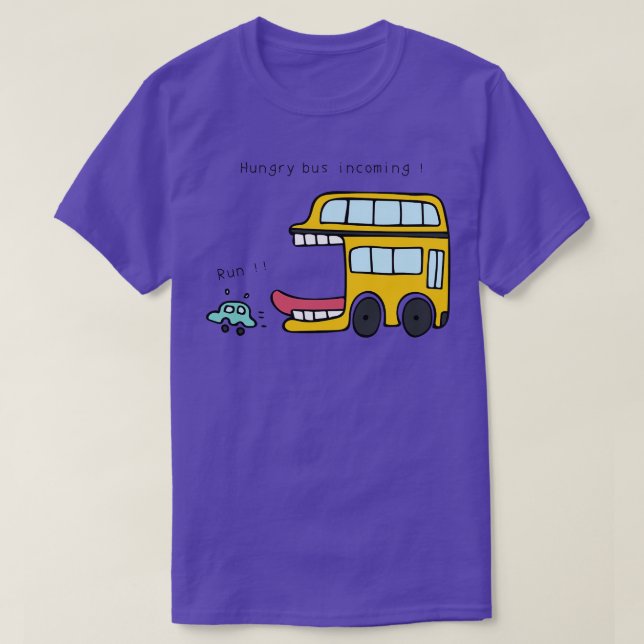 Hungerbusse: Einfahrlauf T-Shirt (Design vorne)
