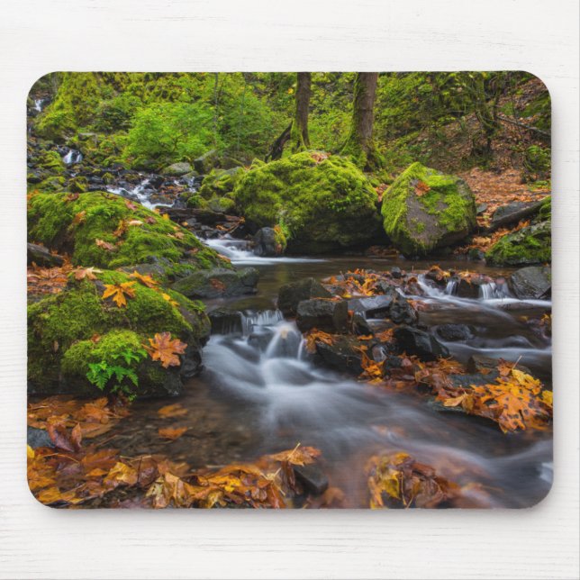 Hungerfallen | Columbia Gorge, Oregon Mousepad (Vorne)