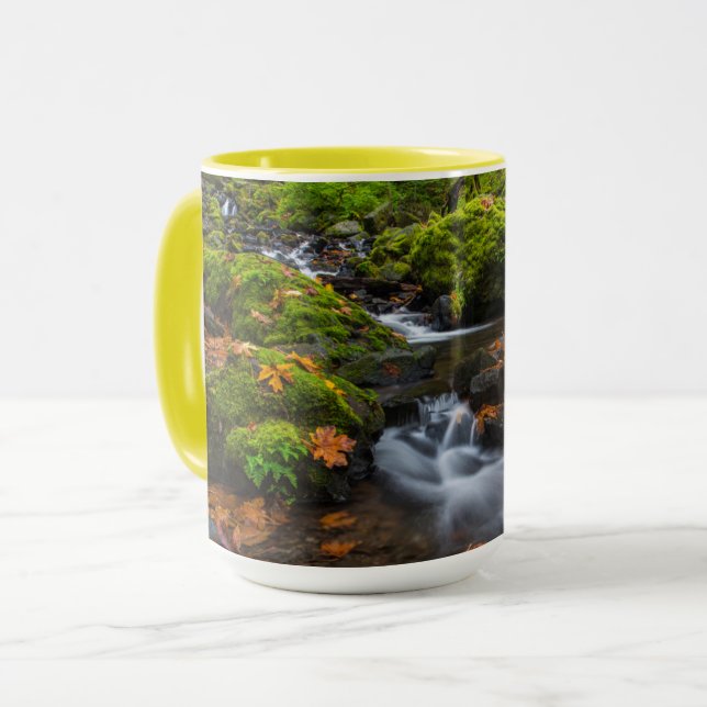Hungerfallen | Columbia Gorge, Oregon Tasse (Vorderseite Links)