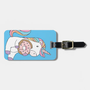 Hungerfestungen Unicorns Niedliche Kunst, Dichtung Gepäckanhänger