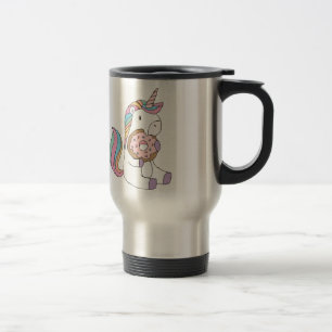 Hungerfestungen Unicorns Niedliche Kunst, Dichtung Reisebecher