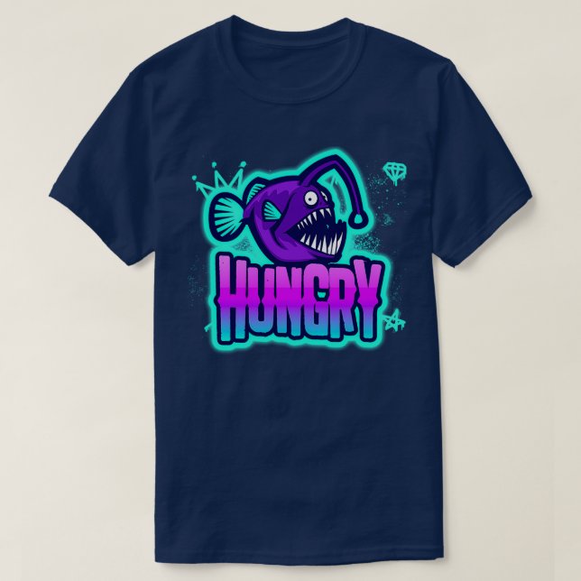 Hungerfisch T-Shirt (Design vorne)
