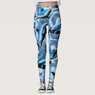 Hungerhaie schwimmen leggings