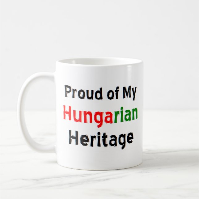 Hungerische Kaffeeherbe-Tasse Kaffeetasse (Links)