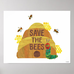 Hungerische Raupe   Bienen Gerettet Poster