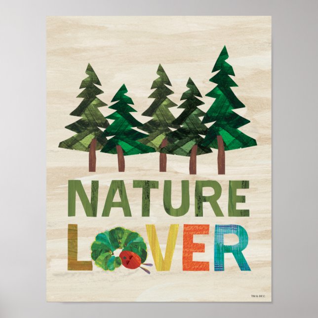Hungerische Raupe | Nature Lover Poster (Vorne)