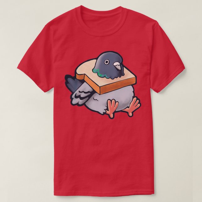 Hungertaube 1 T-Shirt (Design vorne)