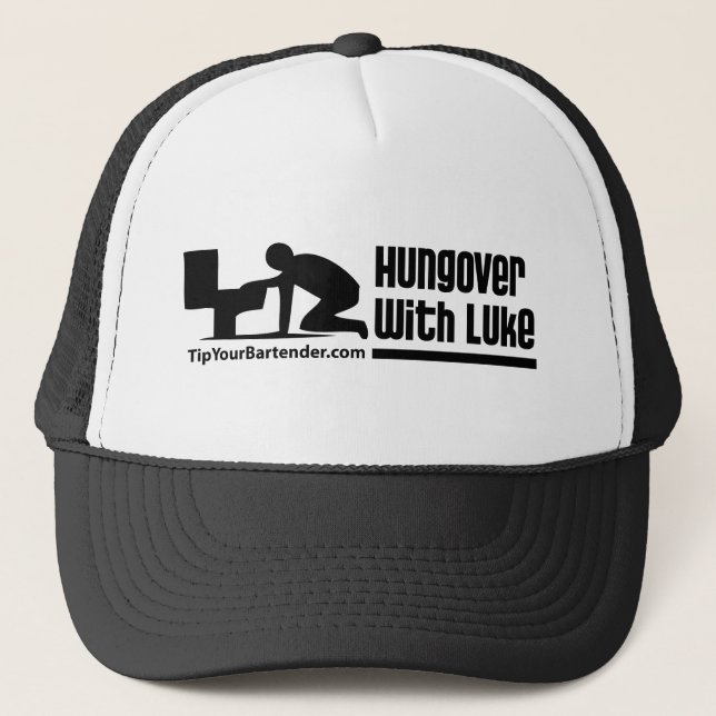 Hungover mit Luke-Hut TYB Truckerkappe (Vorderseite)