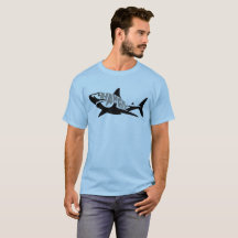 Hungrig Cooler Weißer Hai