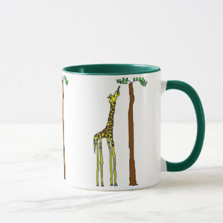 Hungrige Giraffen-Tasse Tasse