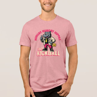 Hungrige Hungrige Flusspferde UHS Kickball Tri-Blend Shirt
